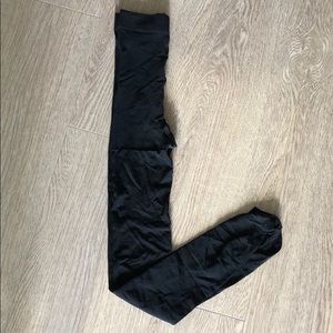 American Apparel high waisted tights in M/L